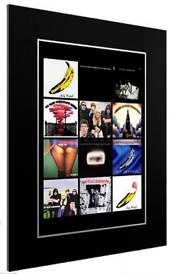 £48.50 • Buy Mounted / Framed Print The Velvet Underground Discography 3 Sizes Poster Gift