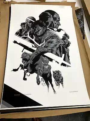 Game Of Thrones 2012 By Martin Ansin Art Screen Print Mondo • $150