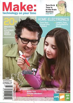 Make : Technology On Your Time Volume 10 20+ Projects To Electrify Your World • $9.99
