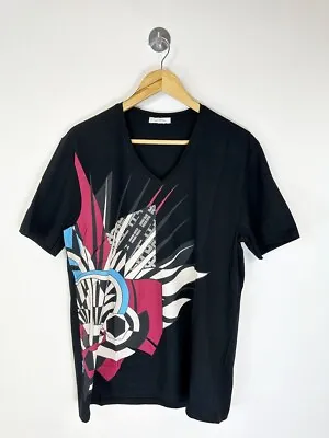 Authentic Ex Sample Piece Versace Collection Heart V Neck T-Shirt Size XL • £22.95