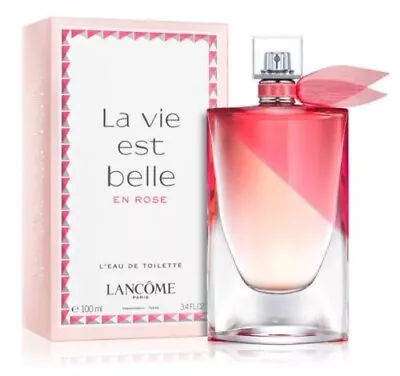 LANCOME LA VIE EST BELLE EN ROSE EDT EAU DE TOILETTE For WOMEN * 100ml • £82.99