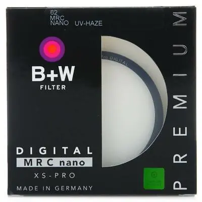 $23.47 • Buy B+W UV Filter 72mm 77mm 82mm XS PRO MRC Nano UV HAZE Protective Camera Lens