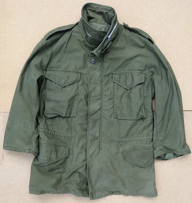 £115 • Buy GENUINE US ARMY ISSUE VIETNAM FIELD M65 COLD WEATHER COAT JACKET M Medium Reg
