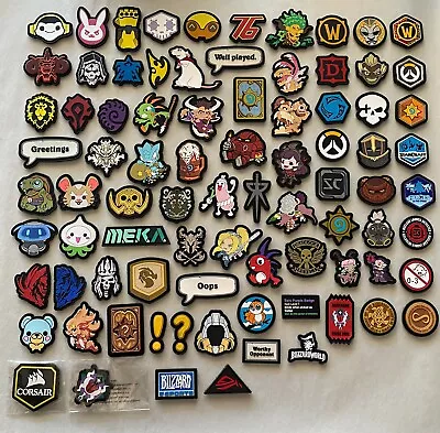 $6.99 • Buy Blizzard Blizzcon Backpack Badge Patch Series 1-4 *You Pick* 2017-2020 Capsule