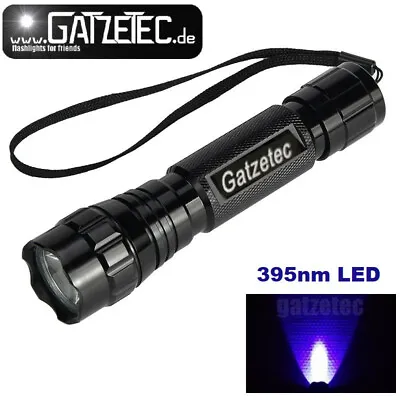 Gatzetec WF 501 B UV LED Flashlight 395 - 400nm Black Light 2024 • £18.85