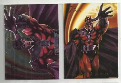 Marvel Fleer Flair '94 POWER BLAST  Foil Chase Card  #4 Of 18 MAGNETO • $3.99