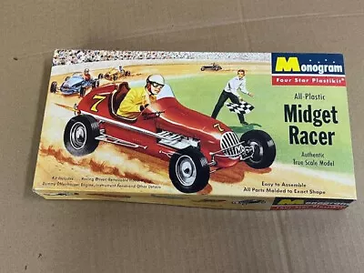 Monogram 1/24 Midget Racer Model Kit P1 98 Sealed In Box • $9.99