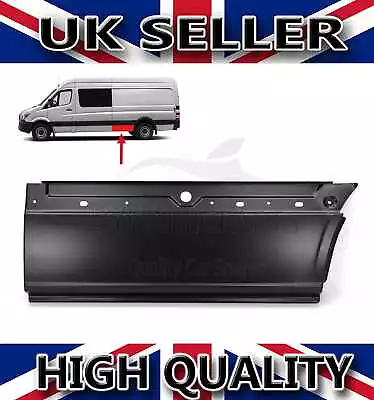 Rear Side Lower Metal Panel Moulding For Mercedes Sprinter 906 Lwb 2006 - 2018 • £55.45