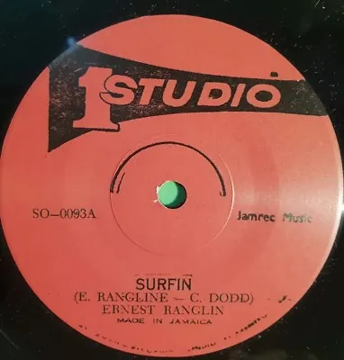 Studio One Surfin / Surfin  Part 2 Ernest Ranglin . 7  • £23.95