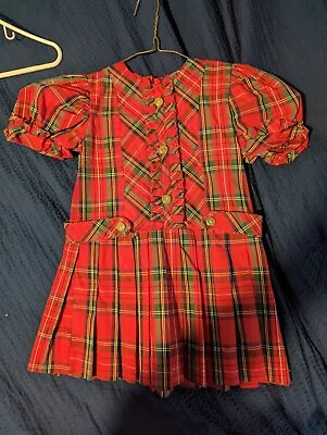 Vintage Toddler  Christmas   Dress 1990s Size 4.  • $10