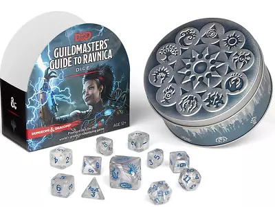 $56.95 • Buy NEW Dungeons & Dragons 5th Edition Guildmasters Guide To Ravnica Dice Set