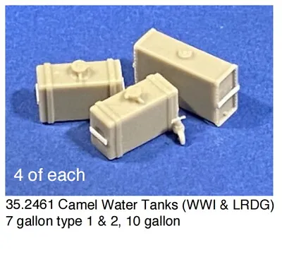 Resicast 1/35 WWII Early Pattern 6pdr Ammo Boxes • $31.50