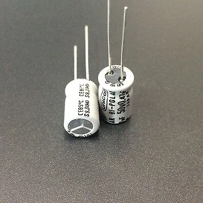 10pcs 0.47uF 50V 8X11.5mm UNICON Non-polar 50V0.47uF Electrolytic Capacitor • $1.61