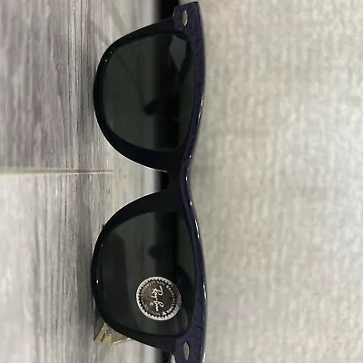 Vintage Ray-Ban Bausch Lomb  Teal Pearlized Street Neat Wayfarer Sunglasses • $150