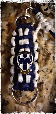 Los Rayados De Monterrey Paracord KeyFob. • $17.99