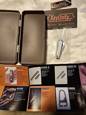 Key Unity KK03 XS Titanium Mini Knife • $21.99
