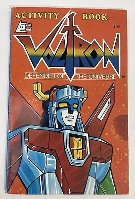 VOLTRON Defender Of The Universe Action Figure Activity Book Vintage 1984 • $5.91