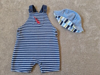 £5 • Buy Boys Spring Summer Shorts Dungarees Bucket Hat Bundle 12-18 18-24 Months 1-2 Y 