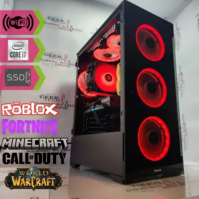 Custom Gaming Desktop PC Computer I7 NVIDIA RTX 2060 SSD 500GB 1TB 8GB 16GB 32GB • $672.70