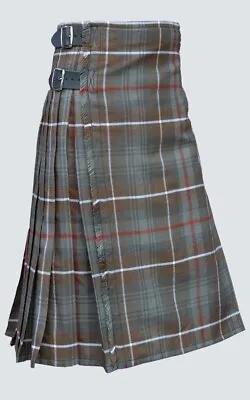 MacKenzie Weathered Kilt 8 Yard Tartan Kilt Hand Made • £85