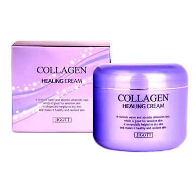 ETUDE HOUSE Collagen Moistfull Cream 75ml JIGOTT Collagen Healing Cream 100g NEW • $14.80