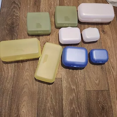 Vintage Tupperware Storage Food Container Lot / Food Saver Lot Of 9 New Unused • $65