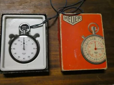 Vintage Tag Heuer Stop Watch  Original Box • $385