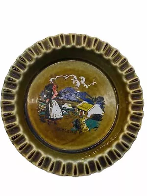 Vintage Wade Irish Porcelain Ashtray Ireland Ruffle Edge Trinket Jewelry Dish • $14.99