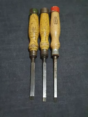 Vintage Marples Registered Mortice Chisels.. 3/8   5/16   1/4    • £20