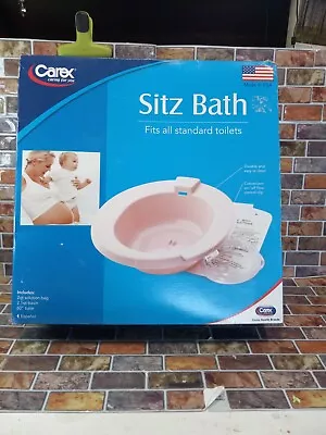 Carex Sitz Bath Fits All Standard Toilet New Open Box • $19.99