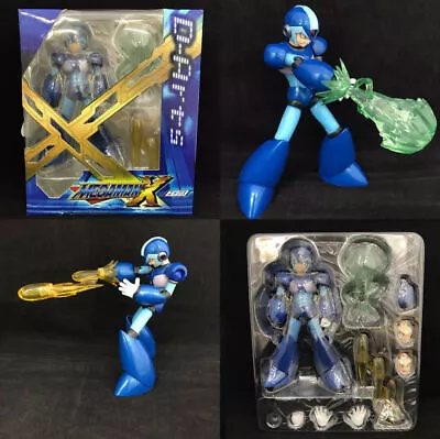New SHF Rockman MegaMan X Action Figure Blue VER Box Set • $42.99