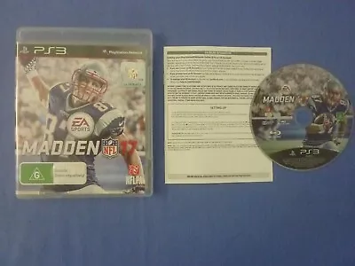 Madden NFL 17 PS3 Complete • $24.95