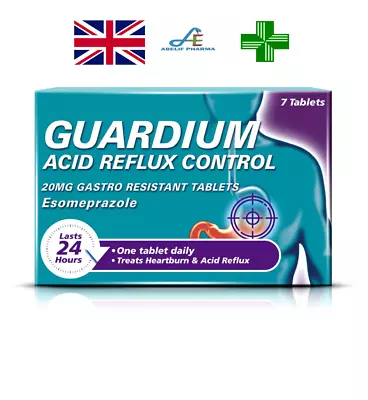 Guardium Acid Reflux Control 20mg Gastro-Resistant Tablets 7s • £6.99