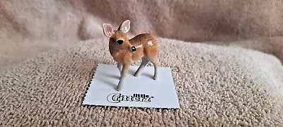 LITTLE CRITTERZ Deer Doe  Serenity  Miniature Figurine New FREE SHIPPING LC989 • $12.99