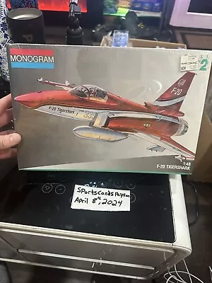 Monogram 1/48 F-20 TIGERSHARK Plastic Model Kit 5445  1986 • $35