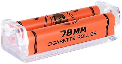 Zig-Zag 78mm Plastic RYO Cigarette Rolling Machine Hand Roller Maker - 8319 • $6.95