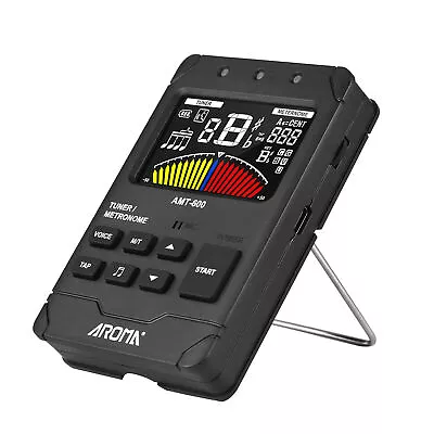  AMT-600 Tuner & Metronome & Tone Generator 3-in-1 Rechargeable W3Q3 • $22.29