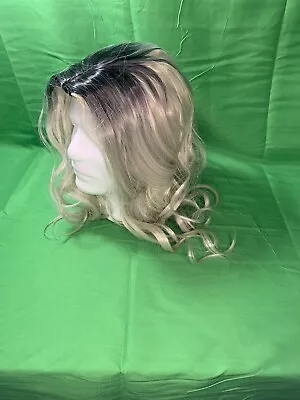 WIG Sexy Wig Mixed Black And Blonde Soft Silky Daily Wear With Clip Cosplay Hair • $27.99