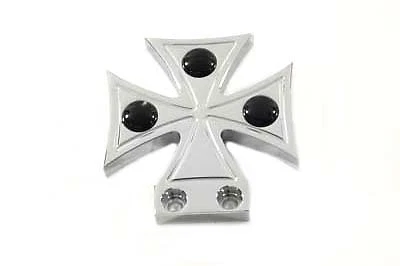 $13.28 • Buy V-Twin 21-0699 - Billet Brake Pedal Pad Maltese Style