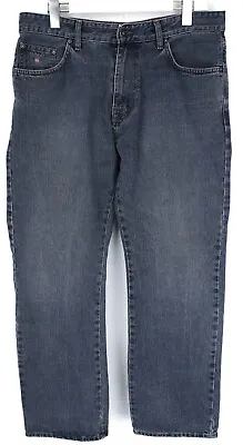 GANT Jason Normal Waist Regular Fit Jeans Men's W34/L30 Zip Fade Effect Casual • £29.99