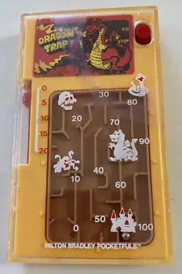 Vintage Tomy: Dragon Trap Pocketfuls Game: 1987: 9816: Works! • $0.99