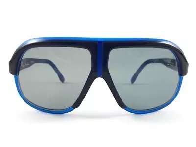 Vintage Pierre Cardin Electric Blue Ski Sport 1970 Collector France Sunglasses • $549