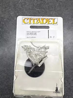 Warhammer Dark Elf Lokhir Fellheart 85-37  OOP New In Blister • $57.99