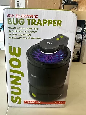 Indoor Electric Bug Trapper SUNJOE 5W UV Light Suction Fan • $12.25