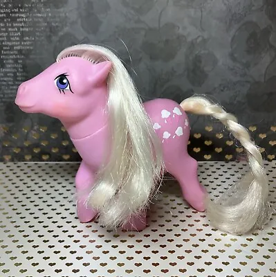 Vintage UK Ver G1 Lickety Split My Little Pony 1984 Blonde Hair Ice Cream Cutie • $12.13