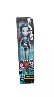 Frankie Stein Swim Suit Doll Rare NIB Monster High Mattel 2017 - FREE SHIPPING!! • $17.93