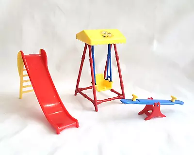 Vintage Renwal Doll House Furniture 1950's-1960's Swing Slide Teeter Totter • $19.99