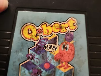 Qbert (Atari 5200 1983) Tested And Working Damaged Label WORKS • $11