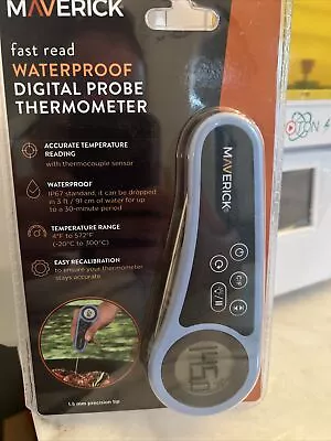 Maverick PT-55 Digital Meat Thermometer Blue - New  • $39.99