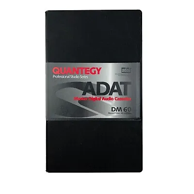 QUANTEGY Professional Series ADAT Master Digital Audio Tape DM60 NEW • $20
